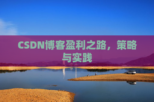 CSDN博客盈利之路,策略与实践